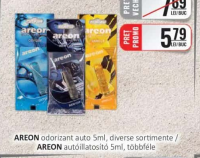 AREON odorizant auto 5ml, diverse sortimente