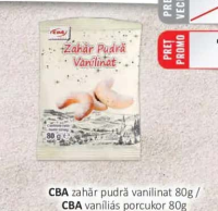 CBA zahăr pudră vanilinat 80g