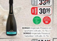 BORGO Imperiale Prosecco vin spumant 11% alc., 0.75L