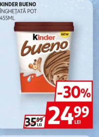 KINDER BUENO Înghețată Pot 455ml
