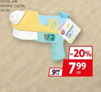 ONE TWO FUN PISTOL APĂ DIVERSE CULORI 20 CM