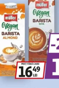 Muller Vegan Barista Soia/Migdale 1L