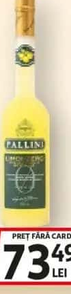 Pallini Băutură Necarbogazoasă Lămâie 0% Alcool 0.5l