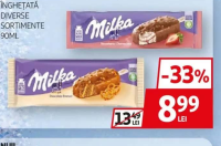 MILKA ÎNGHEȚATĂ DIVERSE SORTIMENTE 90ML