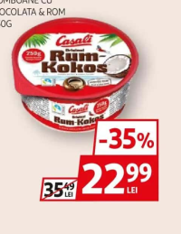 Casali Rum-Kokos Bomboane cu ciocolată & rom 250G