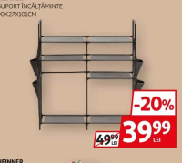 HEINNER SUPORT ÎNCĂLȚĂMINTE 90X27X101CM