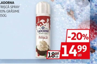 Ladorna Frișcă Spray 20% Grăsime 250g