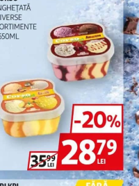 CORSO Înghețată diverse sortimente 1650ml