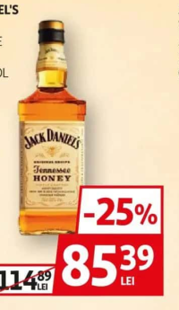 Jack Daniel's Whisky Tennessee Honey 35% Alcool 0.7L