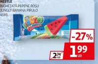 NESTLE ÎNGHEȚATĂ PEPENE ROȘU JUNGLY BANANA PIRULO 45ML