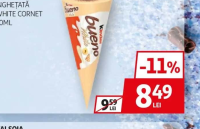 KINDER BUENO ÎNGHEȚATĂ WHITE CORNET 90ML