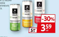 AQUA CARPATICA APĂ CU AROMĂ DIVERSE SORTIMENTE 0.33L