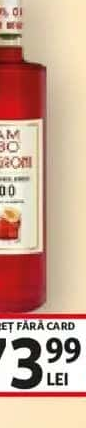 Ambo Negroni Băutură Necarbogazoasă 0% Alcool 0.75l