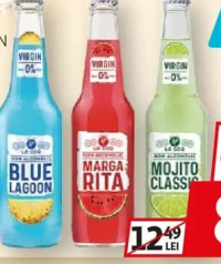 LECOQ COCKTAIL BLUE LAGOON/MARGARITA/MOJITO 0% ALCOOL 0.33L