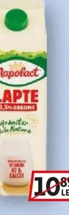 Napolact Lapte 3.5% Cutie 1L