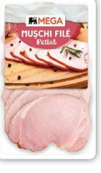MEGA MUȘCHI FILE, FELIAT, 80G
