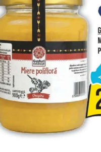 GUSTURI ROMÂNEȘTI MIERE DE ALBINE, POLIFLORĂ, 900G