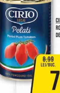 Cirio Roșii Întregi, Decojite, 400g