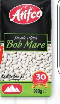 ATIFCO FASOLE ALBĂ BOB MARE, 900G