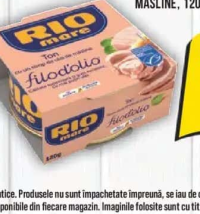 Rio Mare Filo d'Olio Ton Cu Un Strop De Ulei De Măsline, 120g