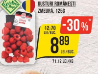 Gusturi Românești Zmeură, 125g