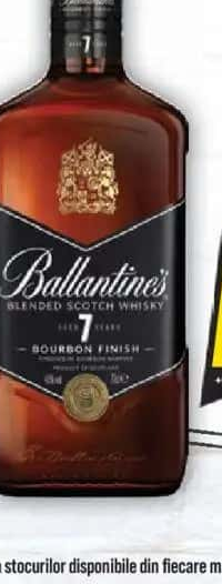 BALLANTINE'S BOURBON FINISH 40%, 0.7L