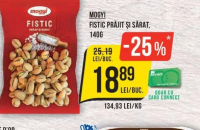MOGYI FISTIC PRĂJIT ȘI SĂRAT, 140G