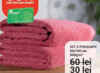 FRENCH BULL SET 2 PROSOAPE 50x100 cm 500g/m²