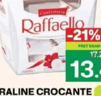 Praline crocante Raffaello 150g cu nuca de cocos & migdale