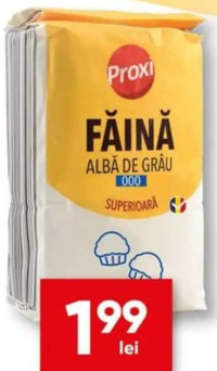 Proxi Făină albă de grâu 000 1kg