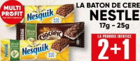Nestle Nesquik / Chocapic Baton de cereale 17g - 25g