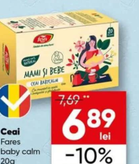Fares Mami și Bebe Ceai baby calm 20g
