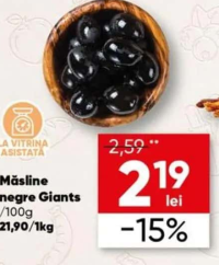 Giants Măsline negre 100g