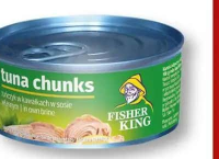 Fisher King Ton bucăți în saramură / în ulei & apă 170g