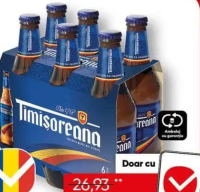 Timișoreana Pachet bere 6x0.33L 1.98L 8.83/1L