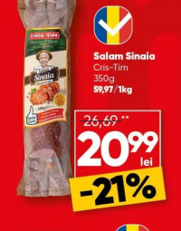 Cris-Tim Salam Sinaia 350g