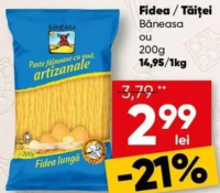 Băneasa Fidea / Tăiței cu ou 200g