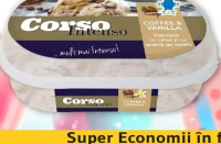 Înghețată cu cafea și vanilie CORSO Intenso 700 ml