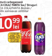 Băutură carbogazoasă COCA COLA/ FANTA Soc/ Struguri 2.5 L