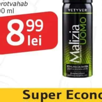 MALIZIA Spumă ras Vetyver 300 ml