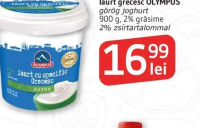 Olympus Iaurt grecesc 900 g, 2% grăsime