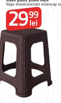 Scaun plastic pliabil mare Nagy összecsukható műanyag szék