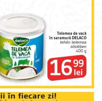 Delaco Telemea de vacă în saramură 400 g