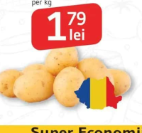 Cartofi albi noi România per kg