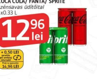 Băutură carbogazoasă COCA COLA/ FANTA/ SPRITE 4x0.33 L