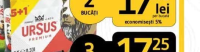 Bere blondă URSUS világos sör (5+1)x0.33 L 2 bucăți