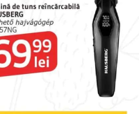 Mașină de tuns reîncărcabilă HAUSBERG tölthető hajvágógép HB-57NG