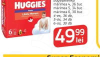 HUGGIES Little Movers Scutece chiloțel