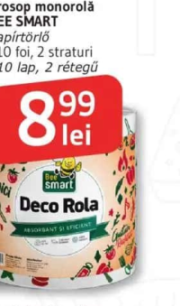 BEE SMART Deco Rola Prosop monorolă 210 foi