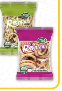 TIMOSERV Pontăilă Covrigi diverse sortimente 400 g